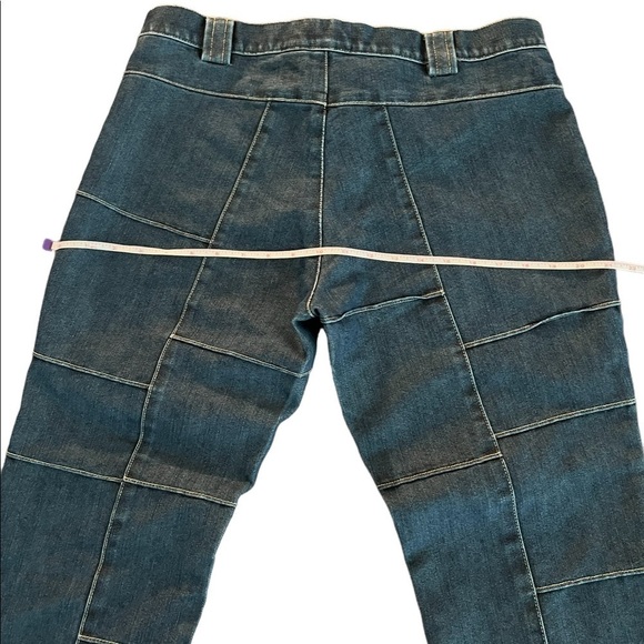 OLD NAVY VINTAGE PATCHWORK JEANS SIZE 13 - Picture 8 of 13